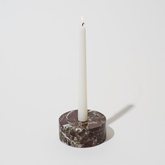 Round Rosso Candleholder